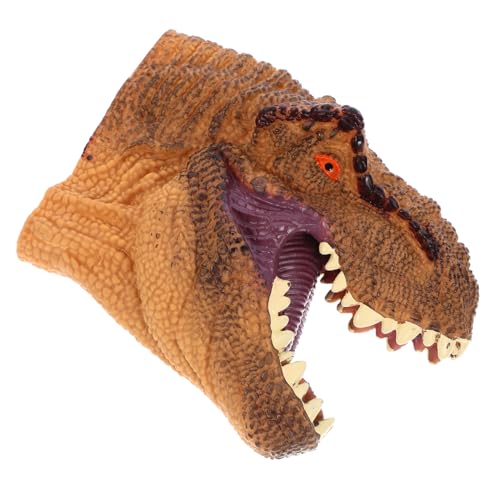 ifundom 1stk Dinosaurier-marionetten-Handschuhe Handpuppe Marionetten Handpuppe Für Zum Fingerbeißen Tierische Handpuppe Tierpuppen Weiches Gummi von ifundom