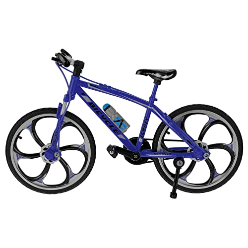 ifundom 1stk Fingerrad Desktop-wettkampfsportstütze Fingerspielzeug Partygeschenke Heimdekoration Kinderspielzeug Fingertrainingsspielzeug Finger Fahrrad Alu-fingerbike Blue Ferrolegierung von ifundom