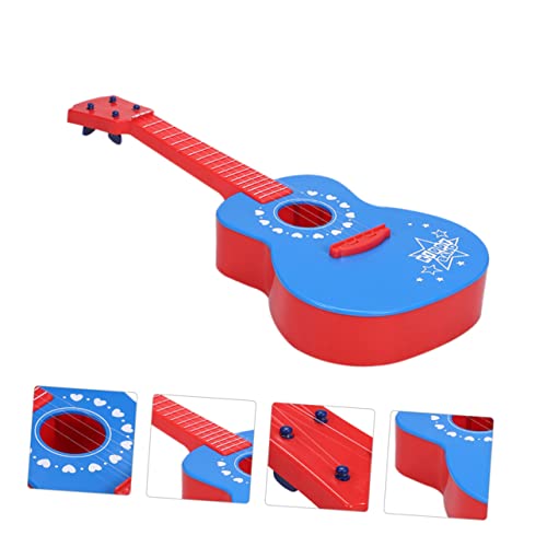 ifundom 1stk Gitarrenspielzeug Kinderinstrumente Kinder-Ukulele Kinderspielzeug Ukulele Spielzeug Für Kinder Musikinstrumente Für Kinder Ukulele Für Kinder Gitarre Für Kinder Blue Plastik von ifundom