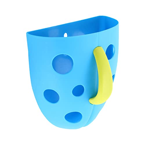 ifundom 1stk Lagerung Blau Badespielzeug Babywanne Babybadewanne Spender Aufbewahrungsschaufel Für Badezimmer Wasserhahn Badewannen- -Organizer Blue Plastik von ifundom