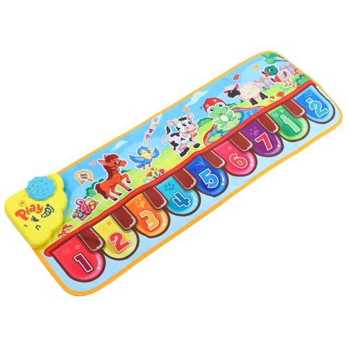 ifundom 1stk Musikdecke Für Die Frühe Bildung Spielzeuge -Tastatur Freizeit-klavierspielzeug Tastaturmatte Für Klavier Musikalisches PVC Colorful von ifundom