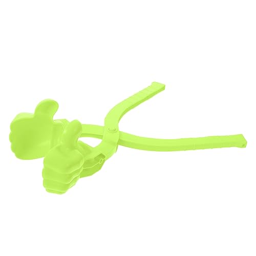 ifundom 1stk Schneeball-Clip Schneeschaufel-Clip Schneeclip Schneeballschaufel Winterspielzeug Schneeballklemme Werkzeug Zum Herstellen Von Schneebällen Winterschnee-Clip Green Plastik von ifundom