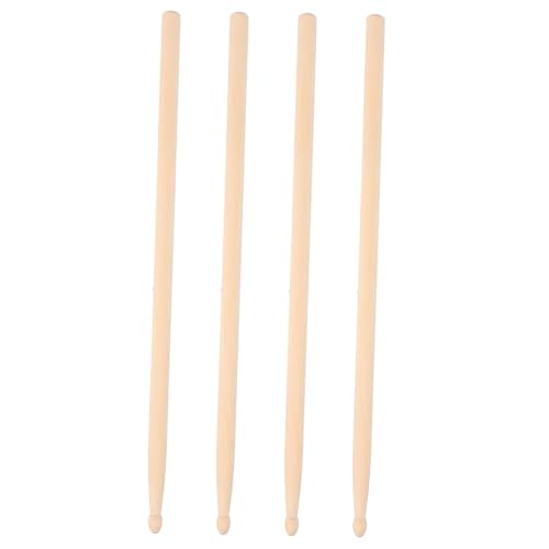 ifundom 2 Paar Schlaginstrumente Trommelstöcke Bühne 5A Trommelstöcke Performance Drumsticks Tragbare Percussion Musikinstrument Rhythmusstöcke von ifundom