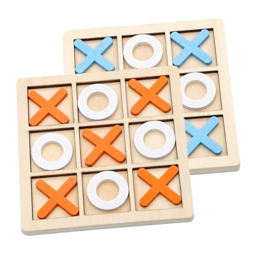 ifundom 2 Sätze Holz Schachspiel Lernspielzeug Farben Orange Blau Pädagogisches Brettspiel zur Konzentrationsförderung und Logischem Robust und Sicher ifundom 2 Sätze Holz Schachspiel Lernspielzeug Farben Orange Blau Pädagogisches Brettspiel zur Konzentrationsförderung und Logischem Robust und Sicher von ifundom