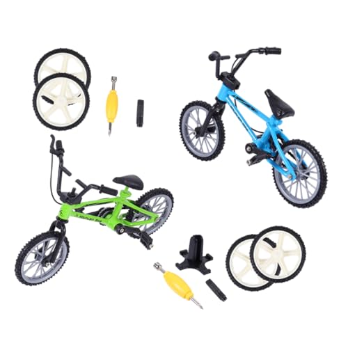 ifundom 2 Sets Mini Mountain Bike Finger Tischspiel Für Wettbewerbe Ideales Für Und Inklusive 2 Und Fördert Geschicklichkeit Und von ifundom