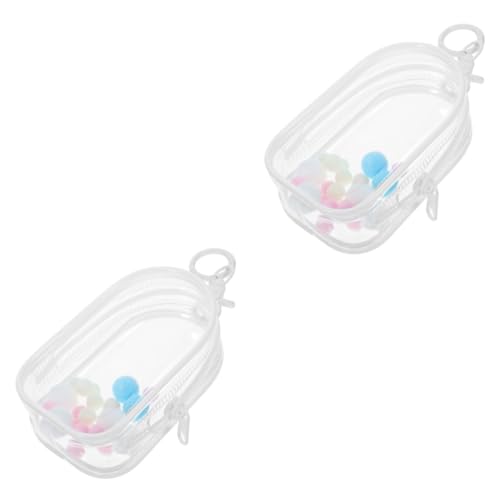 ifundom 2 Sets Zeigen Babytasche Geldbörse Tragetasche Schlüsselanhänger Die Tragetasche Babyspielzeug Spielzeug Für Mädchen Puppenwagen Beutel Sammelpuppen Figurenhalter von ifundom