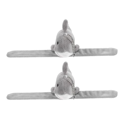 ifundom 2 Stück Hai-schlagarmbänder, Süßes Kuscheltier-handgelenk-schlagband, Hai-hugger-armband für Jungen Und Mädchen, Geburtstagsparty-geschenke ifundom 2 Stück Hai-schlagarmbänder, Süßes Kuscheltier-handgelenk-schlagband, Hai-hugger-armband für Jungen Und Mädchen, Geburtstagsparty-geschenke von ifundom
