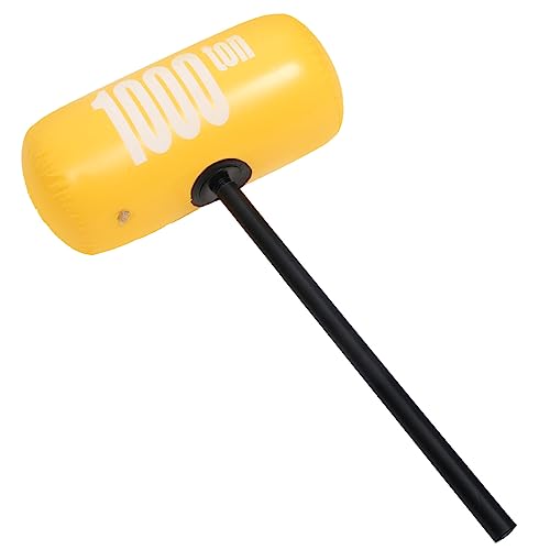 ifundom 2 Stück Poolspielzeug Schwimmbad Leistung Aufblasbare Gitarre aufblasbare Liege Hersteller The Hallow halllowen hellloween Party aufblasbares Poolparty-Hammer PVC Yellow von ifundom