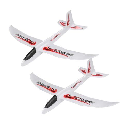 ifundom 2 Stück Teiliges Großes Handwurf Wurfflugzeug aus Leichtem Schaumstoff für Robustes Wurfgleiter für Draußen Hand Augen Koordination ifundom 2 Stück Teiliges Großes Handwurf Wurfflugzeug aus Leichtem Schaumstoff für Robustes Wurfgleiter für Draußen Hand Augen Koordination von ifundom