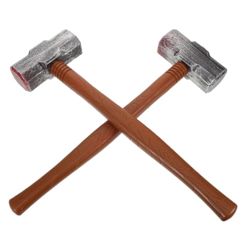 ifundom 2 Stück Teiliges Vorschlaghammer Realistisch Gestaltete Leichte Kunststoff Hämmer Detailgetreue Halloween Requisiten für Rollenspiele und Partyzubehör Einfach zu Reinigen ifundom 2 Stück Teiliges Vorschlaghammer Realistisch Gestaltete Leichte Kunststoff Hämmer Detailgetreue Halloween Requisiten für Rollenspiele und Partyzubehör Einfach zu Reinigen von ifundom