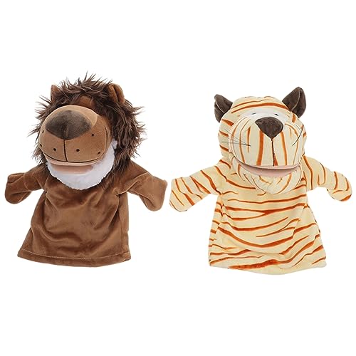 ifundom 2 Stücke Handpuppe The Animals zoigltod Toy Hand Puppet trauzeugengeschenke Fingerpuppe Aktivitäten für Kleinkinder Puppentheater für Tierpuppen Stoff von ifundom