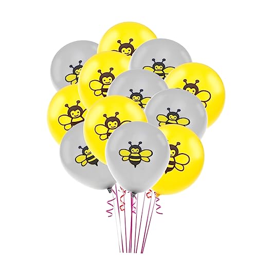 ifundom 20 Stück 12 Bienenballons wandverkleidung wand polsterung balloons living room decoration Latexballons gasballon luftballone Bausatz für Partyballons Zubehör für Partydekoration ifundom 20 Stück 12 Bienenballons wandverkleidung wand polsterung balloons living room decoration Latexballons gasballon luftballone Bausatz für Partyballons Zubehör für Partydekoration von ifundom