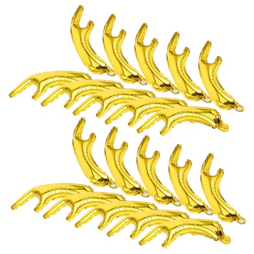 ifundom 20 Stück Goldene Rentier-geweih Folienballons Weihnachtsdekoration Partyzubehör für Festliche Atmosphäre und Kreative Foto-requisiten ifundom 20 Stück Goldene Rentier-geweih Folienballons Weihnachtsdekoration Partyzubehör für Festliche Atmosphäre und Kreative Foto-requisiten von ifundom