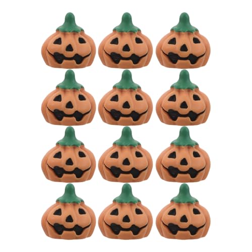 ifundom 20 Stück Halloween-mini-kürbisse aus Kunstharz, Miniatur-kürbisse, Figuren zum Basteln, Puppenhaus, Halloween-partyzubehör, Tischdekoration für Zuhause ifundom 20 Stück Halloween-mini-kürbisse aus Kunstharz, Miniatur-kürbisse, Figuren zum Basteln, Puppenhaus, Halloween-partyzubehör, Tischdekoration für Zuhause von ifundom