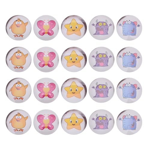 ifundom 20 Stück Pinkel-Trainingsaufkleber: Farbwechselnder Töpfchen-Zielaufkleber – Selbstklebende Belohnungsaufkleber und -ziele für das Toiletten-Töpfchentraining ifundom 20 Stück Pinkel-Trainingsaufkleber: Farbwechselnder Töpfchen-Zielaufkleber – Selbstklebende Belohnungsaufkleber und -ziele für das Toiletten-Töpfchentraining von ifundom