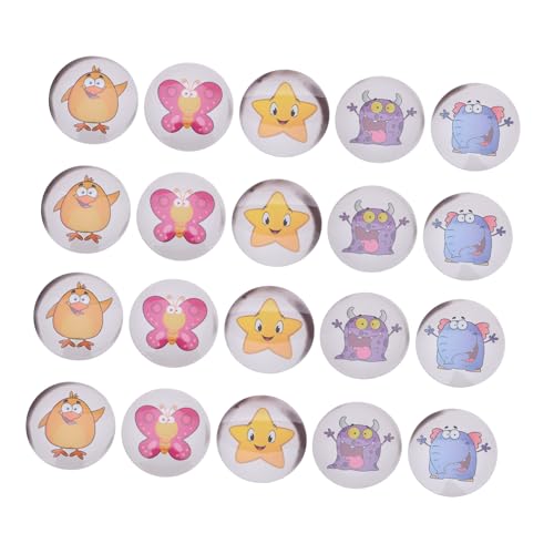 ifundom 20 Stück Teiliges Cartoonfarbiger Wärmeempfindlicher Potty-Training-Aufkleber mit Niedlichen Tiermotiven Wiederverwendbar für Jungen und Mädchen Interaktive ifundom 20 Stück Teiliges Cartoonfarbiger Wärmeempfindlicher Potty-Training-Aufkleber mit Niedlichen Tiermotiven Wiederverwendbar für Jungen und Mädchen Interaktive von ifundom