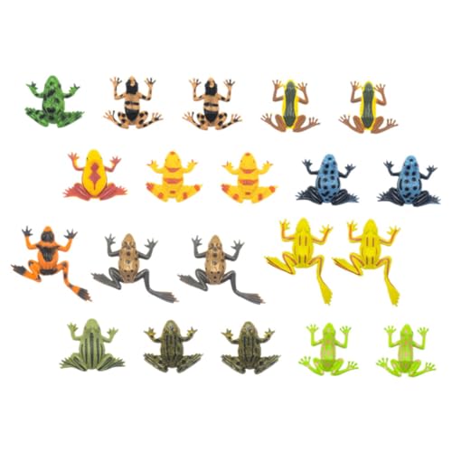 ifundom 20 Stück Teiliges Miniatur Frosch Figuren aus Sicherem Realistische Tierfiguren mit Feiner Detailarbeit Leichte Deko für Drinnen und Draußen Pädagogisches Kreativität ifundom 20 Stück Teiliges Miniatur Frosch Figuren aus Sicherem Realistische Tierfiguren mit Feiner Detailarbeit Leichte Deko für Drinnen und Draußen Pädagogisches Kreativität von ifundom