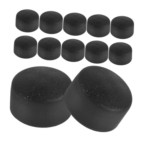 ifundom 20 Stück Zubehör für Tischfußball Kickertisch Endkappen Sicherheitsendkappen Abdeckungen für Tischfußballpfosten Ersatz-Kicker-Endkappen Foosball -Tischteile Schwarz ifundom 20 Stück Zubehör für Tischfußball Kickertisch Endkappen Sicherheitsendkappen Abdeckungen für Tischfußballpfosten Ersatz-Kicker-Endkappen Foosball -Tischteile Schwarz von ifundom
