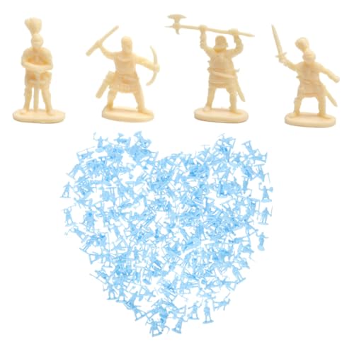 ifundom 200St Minisoldat antike römische Soldatenfiguren Mann-Actionfiguren Mittelalterliches Spielzeug Spielzeugsoldaten Soldat-Actionfigur Miniatursoldatenmodelle Minifiguren Plastik von ifundom