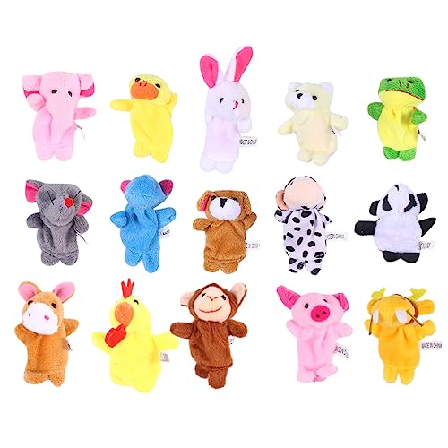 ifundom 22 STK Handpuppe Babys Puppen Babypuppe Für Frauen Plüschpuppe Tierische Fingerpuppen Kleinkindspielzeug Fingerpuppen Spielzeug Fingerpuppen Für Babys Säuglingsfäustlinge von ifundom