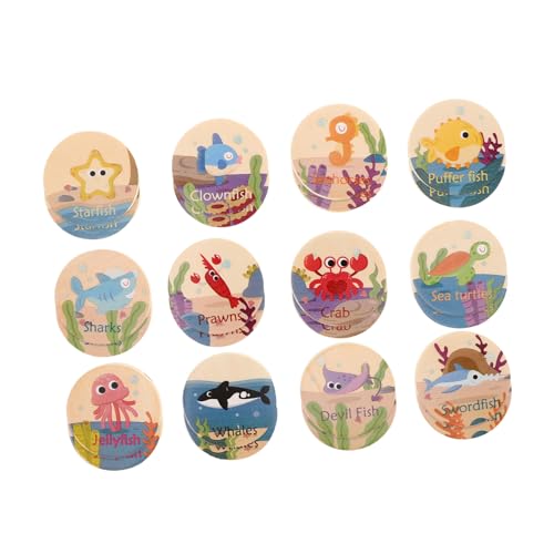 ifundom Stück Marine Animal Memory Chess Für Meerestiere Lernkarten Meeresfiguren Passende Spiele Zählen Und Sortieren Meeresspielzeug Holz Khaki ifundom Stück Marine Animal Memory Chess Für Meerestiere Lernkarten Meeresfiguren Passende Spiele Zählen Und Sortieren Meeresspielzeug Holz Khaki von ifundom