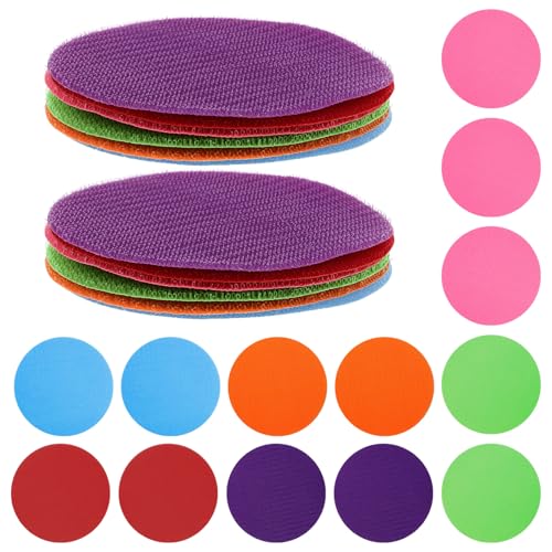 ifundom 24 Stück Teiliges Runde Teppich markierungen Bunte Sitzpunkte für Kindergarten und Vorschule Flexible Vinyl Bodenaufkleber zur Sitzplatzmarkierung und Lernförderung ifundom 24 Stück Teiliges Runde Teppich markierungen Bunte Sitzpunkte für Kindergarten und Vorschule Flexible Vinyl Bodenaufkleber zur Sitzplatzmarkierung und Lernförderung von ifundom