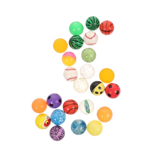 ifundom 24st Hüpfball Weltraumspielzeug Für Kinder Stressball Spielzeug Spielset Für Kinder Bulk-Spielzeug Für Kinder Springende Bälle Hüpfbälle Für Kinder Anti-Stress-Spielzeug Gummi von ifundom