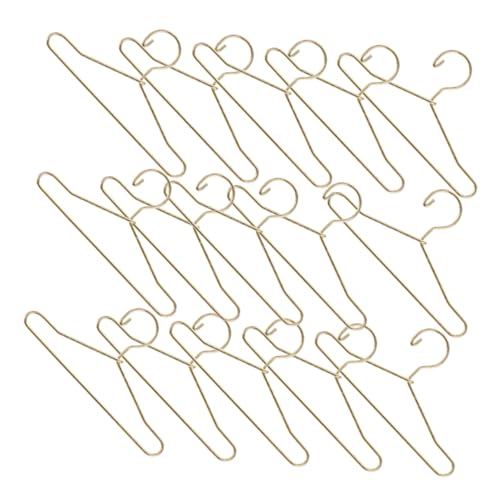 ifundom 25 Stück Teiliges Mini Kleiderbügel aus Metall Kleine Puppenkleiderbügel für Puppenhaus und Sammlerstücke Robust Vielseitig Einsetzbar für Spiel und Dekoration ifundom 25 Stück Teiliges Mini Kleiderbügel aus Metall Kleine Puppenkleiderbügel für Puppenhaus und Sammlerstücke Robust Vielseitig Einsetzbar für Spiel und Dekoration von ifundom