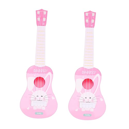 ifundom 2St Gitarre Kinder Guitar Spielzeug für Kinder jucarii pentru copii Musikinstrument für Kinder Musikinstrument Spielzeug Instrumente Spielzeug pädagogisches Spielzeug Plastik von ifundom