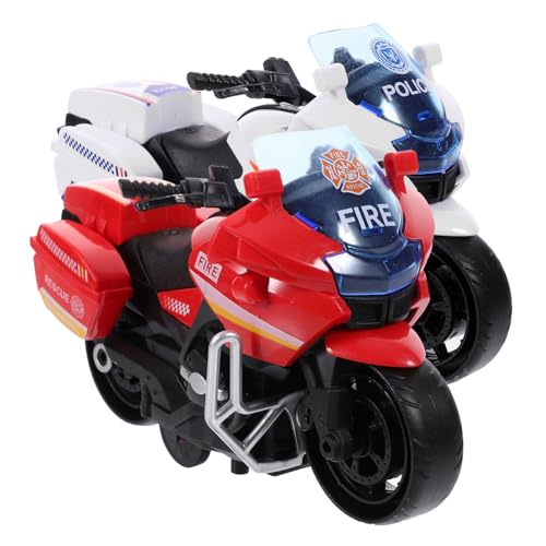 ifundom 2St Spielzeug Fahrzeug zurückziehen lustiges Motorradspielzeug kleines Motorradspielzeug motorikspielzeug spielzeugmotorrad Haushaltskinderspielzeug Kinderzubehör Plastik von ifundom