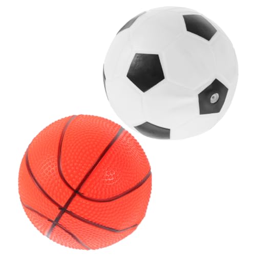 ifundom 2st Aufblasbares Ballspielzeug Spielbälle Für Kinder Hüpfbälle Für Kinder Pädagogischer Klopfball Pädagogischer Springender Ball Buntes Ballspielzeug Pädagogischer Springball PVC von ifundom