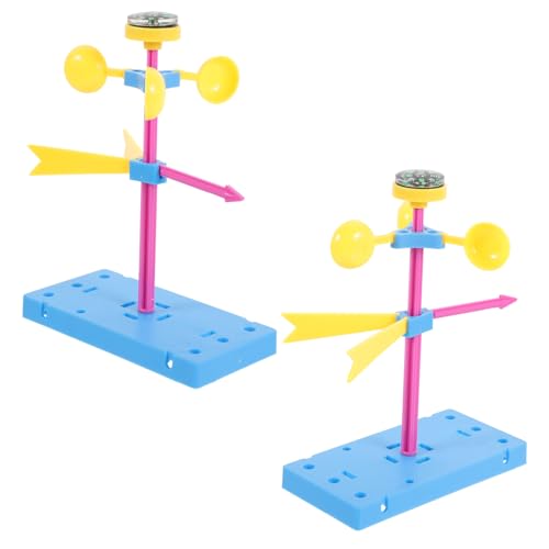 ifundom 2st Geburtstagsgeschenk Für Kinder Windfahnenspielzeug Für Zu Hause Wetterstation Als Spielzeug Wissenschaftliche Experimente Bildung Windfahne Spielzeug Spielzeuge Plastik von ifundom