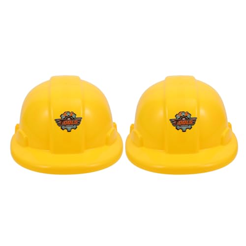 ifundom 2st Simulations-engineering-kappe Bausatz Bauarbeiter Schutzhelm Schutzhelm Für Baumeister-hut-kostüm Cosplay Bauschutzhelme Anziehhüte Bauen Hardhat Abs Yellow von ifundom