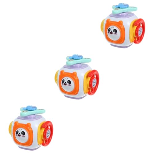 ifundom 3 Stück Flugzeug Busy Ball Spielzeug Für Kleinkinder Kleinkind Busy Cube Busy Cube Für Kleinkinder Vorschul Lernspielzeug Kleinkind Spielzeug Pädagogischer Aktivitätswürfel von ifundom