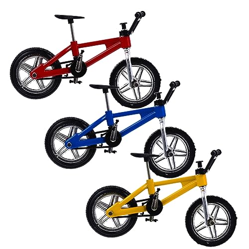 ifundom Miniatur Finger Mountainbike Modell Mini Alloy Fahrrad Dekoration Und Stressabbau Spielzeuge Für Finger Bike Liebhaber von ifundom