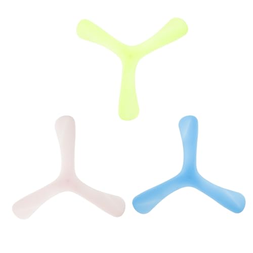 ifundom 3 Stück Teiliges Leuchtendes Outdoor Dreieckiger Wurfspielzeug aus Leichtem PP Langlebig und Einfach zu Werfen für Rasenflächen und Familienaktivitäten Zufällige Zufällige Farbe ifundom 3 Stück Teiliges Leuchtendes Outdoor Dreieckiger Wurfspielzeug aus Leichtem PP Langlebig und Einfach zu Werfen für Rasenflächen und Familienaktivitäten Zufällige Zufällige Farbe von ifundom