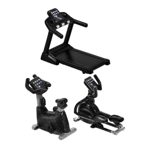ifundom 3 Stück Teiliges Miniatur-fitnessgeräte Puppenhaus Detailgetreues Laufband Fitnessbike Mini-sportausrüstung Pädagogische Spielszene für DIY Puppenhausdekorationen ifundom 3 Stück Teiliges Miniatur-fitnessgeräte Puppenhaus Detailgetreues Laufband Fitnessbike Mini-sportausrüstung Pädagogische Spielszene für DIY Puppenhausdekorationen von ifundom