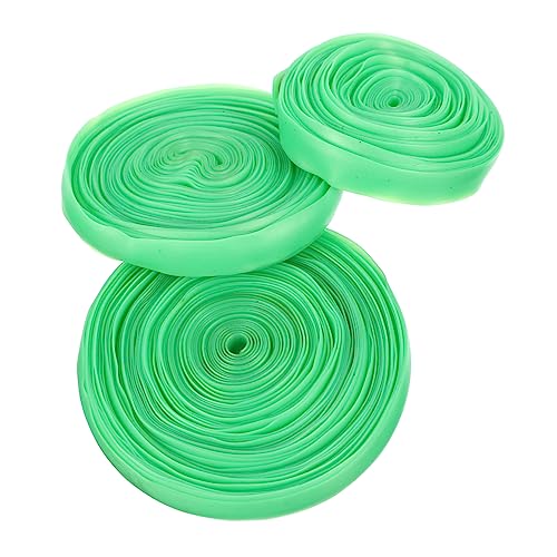 ifundom 3 Stücke Springendes Gummiband Springseil Mit Perlen Seile Springseile Für Gewichtetes Springseil Outdoor- Für Springseile Kinderspielzeug Gummi Green von ifundom