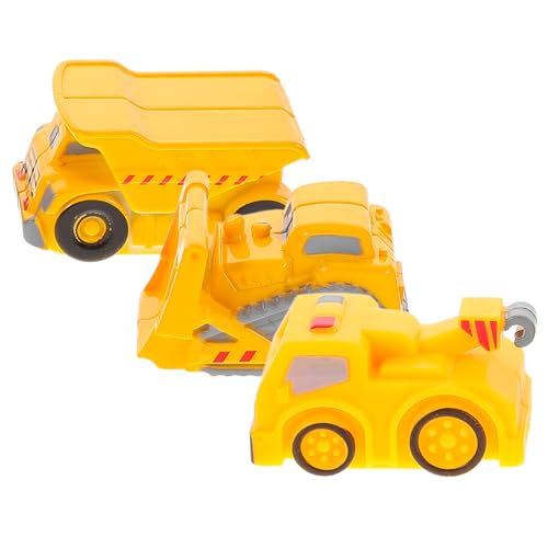 ifundom 3-teiliges Set Auto Spielzeug Monstertruck-partygeschenke Strandspielzeug Mini-Autos Postauto-Spielzeug Für Kinder Spielzeugautos Für Kinderkreuzer Müllwagen Strand-Trucks Plastik von ifundom