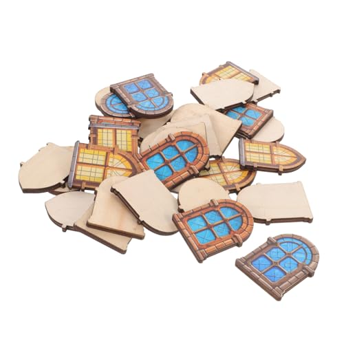 ifundom 30 Stück Teiliges Unbemalte Miniatur Holzfenster für Puppenhaus DIY Kreative Gestaltung Filigrane Modelle für Dollhouse Spiel und Garten Dekoration ifundom 30 Stück Teiliges Unbemalte Miniatur Holzfenster für Puppenhaus DIY Kreative Gestaltung Filigrane Modelle für Dollhouse Spiel und Garten Dekoration von ifundom