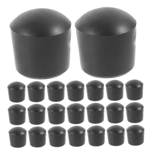 ifundom 32 Stück Teiliges Schwarze Kunststoff Endkappen für Tischfußballstangen Robuste Schutzkappen für Reibungsloses Spiel Einfache Montage Kompatibel mit Standard Foosball Tischen ifundom 32 Stück Teiliges Schwarze Kunststoff Endkappen für Tischfußballstangen Robuste Schutzkappen für Reibungsloses Spiel Einfache Montage Kompatibel mit Standard Foosball Tischen von ifundom