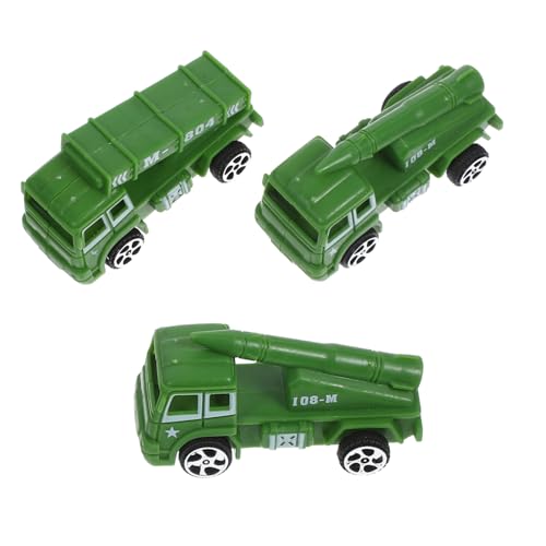 ifundom 3Pcs Spielzeugauto Auto puppenwagen ziehen Autospielzeug zurück Rückziehautos für träge kleine Fahrzeuge Cartoon-Push-Auto- Abs Green von ifundom