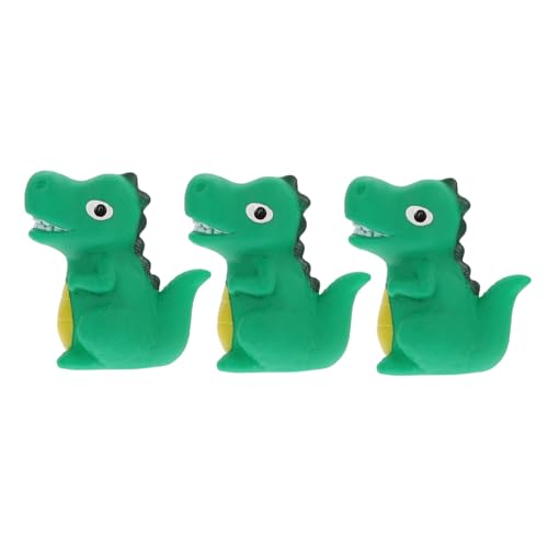 ifundom 3St Dinosaurier-Plugin geburtstagstorte cartoon dekor Säuglingsspielzeug Autodekoration Tier dino figuren saurier spielzeug Dinosaurier-Kuchendeckel dekorativer Vinyl von ifundom