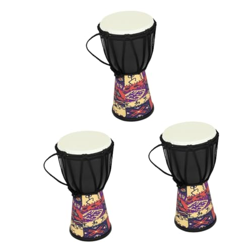 ifundom 3St Djembe musikinstrumente Musik Instrumente Gurt für krummen rücken strapongurt stall Percussion-Spielzeug Schlaginstrument Leicht Schlagtrommel Lijiang Tambourin Kind Schlagzeug von ifundom