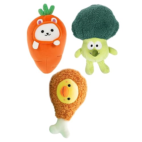 ifundom 3St Kleine Puppe mit Essen Kuscheltier für bidoof Plush gieskanne kinderspielzeug spielsachen Babyspielzeug Essenspuppe PP Baumwolle von ifundom