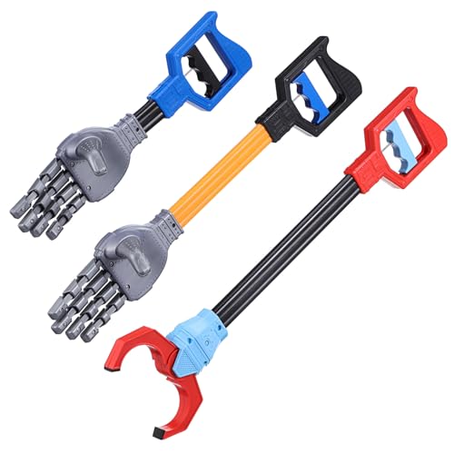 ifundom 3St Roboterklemme Kinderspielzeug Greifarm Robotergreifer Spielzeugmaschine für Kinder feinmotorik greifspielzeug Roboter Mechanik Werkzeug aufheben Roboterarmspielzeug Plastik ifundom 3St Roboterklemme Kinderspielzeug Greifarm Robotergreifer Spielzeugmaschine für Kinder feinmotorik greifspielzeug Roboter Mechanik Werkzeug aufheben Roboterarmspielzeug Plastik von ifundom