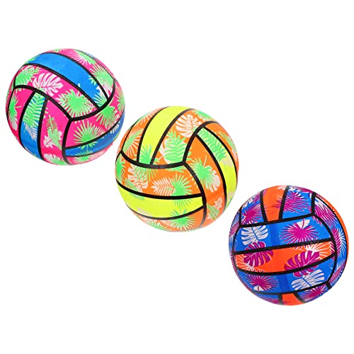 ifundom 3St der Ball für kinderspielzeug swimmingpool wasserspielsachen Pools Schwimmbadspielzeug Badminton poolball Beachvolleyball aufblasbarer Volleyball PVC von ifundom