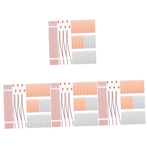 ifundom 4 Sets Obstbatterie Experiment Obstuhr Kit Wissenschaftsset Obstbatterie Kits Studentenzubehör Batterie Wissenschaftsspielzeug Obstbatterie Projektkit Experimentelle DIY von ifundom