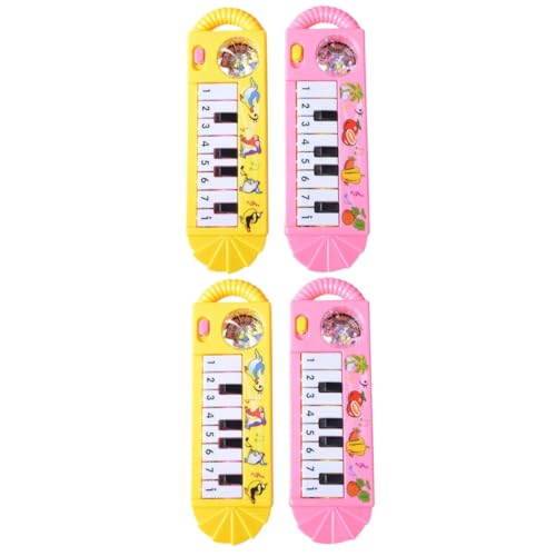 ifundom 4 Stück Mini-Elektropiano kinderinstrumente Kinder musikinstrumente Keyboard-Klavier für Kinder Musikinstrumente für Kleinkinder Kleinkind Klavier Klavierspielzeug für Babys von ifundom