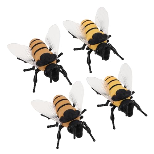 ifundom 4 Stück Realistische Aufzieh-Bienen Spielzeuge Metallische Hüpfende Insektenfiguren Detailgetreue Nachbildung als Halloween Partygeschenke und Kreative Geschenkbeutel-füller für ifundom 4 Stück Realistische Aufzieh-Bienen Spielzeuge Metallische Hüpfende Insektenfiguren Detailgetreue Nachbildung als Halloween Partygeschenke und Kreative Geschenkbeutel-füller für von ifundom